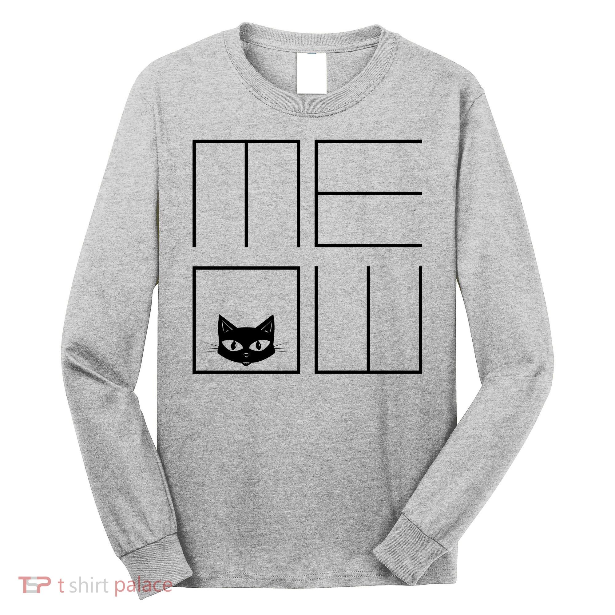 Modern Meow  Long Sleeve Shirt