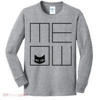 Modern Meow  Kids Long Sleeve Shirt thumb 0