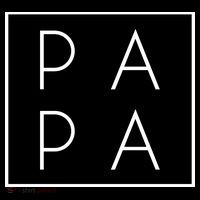 Modern PA PA Papa Father logo Pajama Set thumb 2