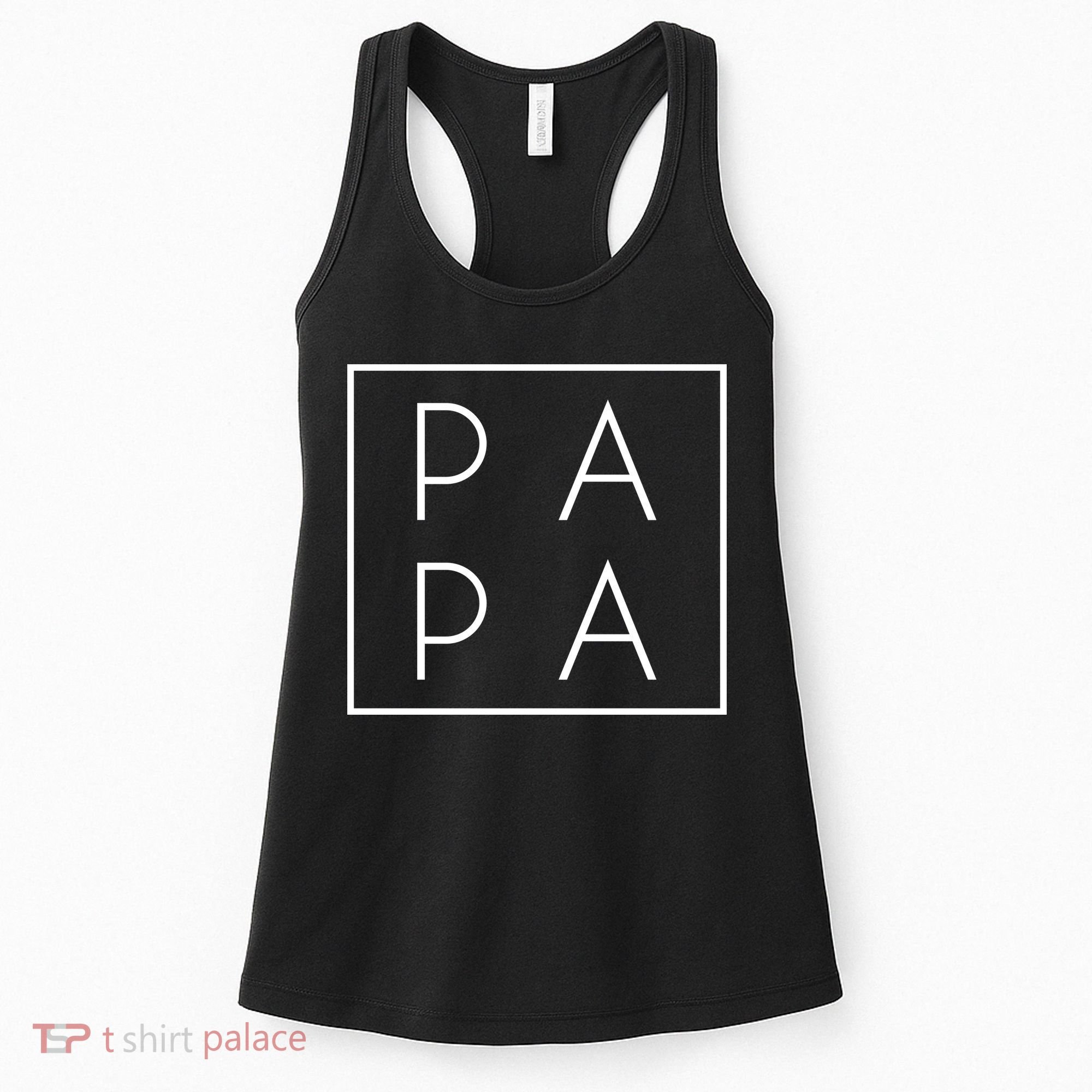 Modern PA PA Papa Father logo Women's Tank Top