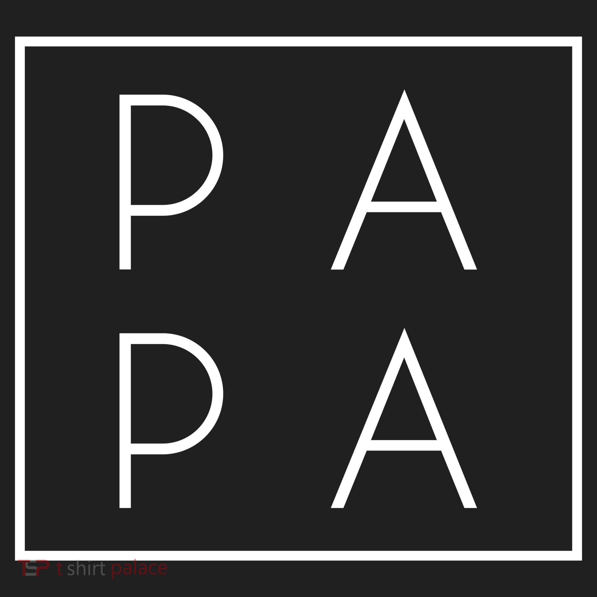 Modern PA PA Papa Father logo Hat