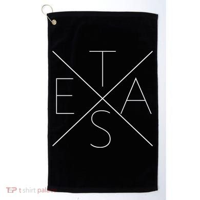 Modern Texas  Golf Towel