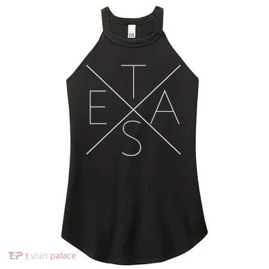 Modern Texas  Women's Perfect Tri Rocker Tank