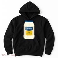 Mayonnaise On Everything Mayo Lover Funny Condiment Fan Hoodie thumb 0
