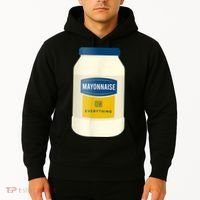 Mayonnaise On Everything Mayo Lover Funny Condiment Fan Hoodie thumb 2