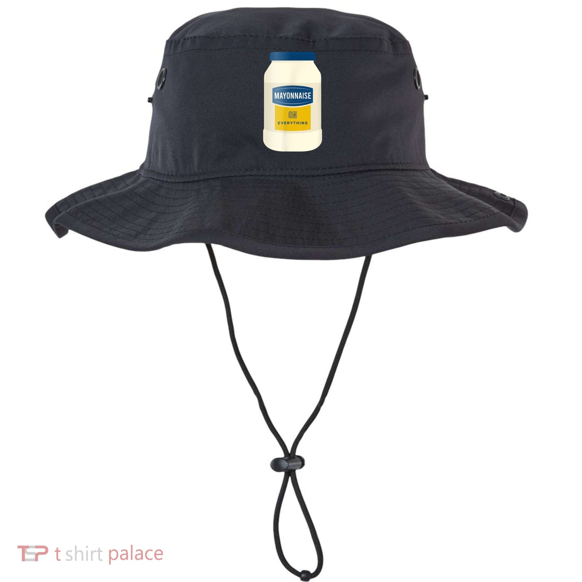 Mayonnaise On Everything Mayo Lover Funny Condiment Fan Bucket Hat