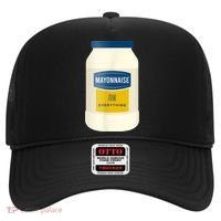 Mayonnaise On Everything Mayo Lover Funny Condiment Fan Hat thumb 0