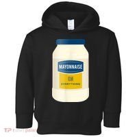 Mayonnaise On Everything Mayo Lover Funny Condiment Fan Toddler Hoodie thumb 0