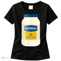Mayonnaise On Everything Mayo Lover Funny Condiment Fan Women's T-Shirt thumb 0