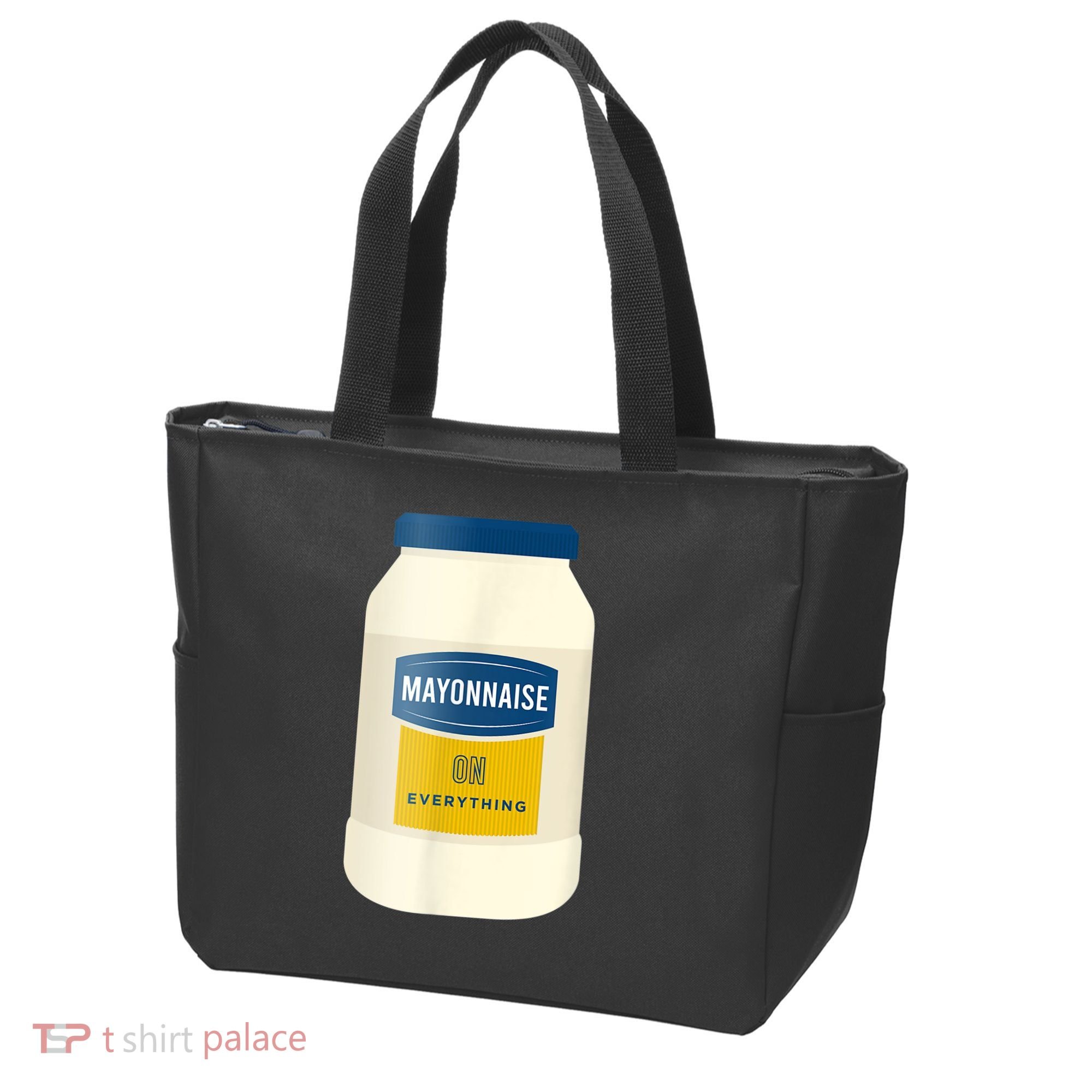 Mayonnaise On Everything Mayo Lover Funny Condiment Fan Tote Bag