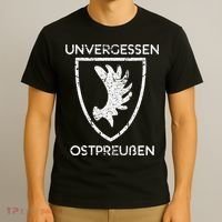 Map Of East Prussia With Coat Of Arms Unforgotten East T-Shirt thumb 3