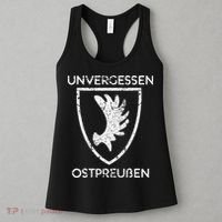 Map Of East Prussia With Coat Of Arms Unforgotten East Women's Tank Top thumb 3