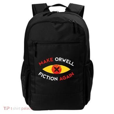 Make Orwell Fiction Again Eye Reading Books Backpack