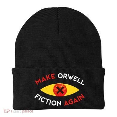 Make Orwell Fiction Again Eye Reading Books Beanie