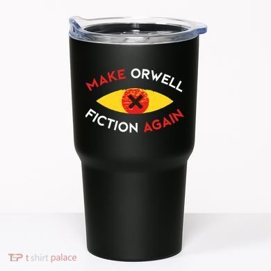 Make Orwell Fiction Again Eye Reading Books Tumbler