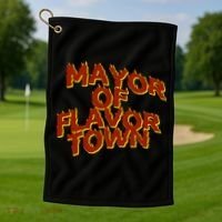 Mayor Of Flavor Town Golf Towel thumb 1