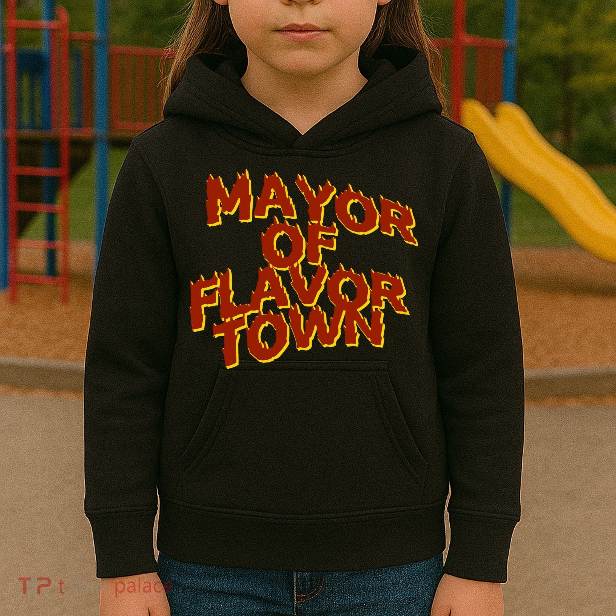 Mayor Of Flavor Town Kids Hoodie