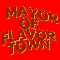 Mayor Of Flavor Town Santa Hat thumb 1