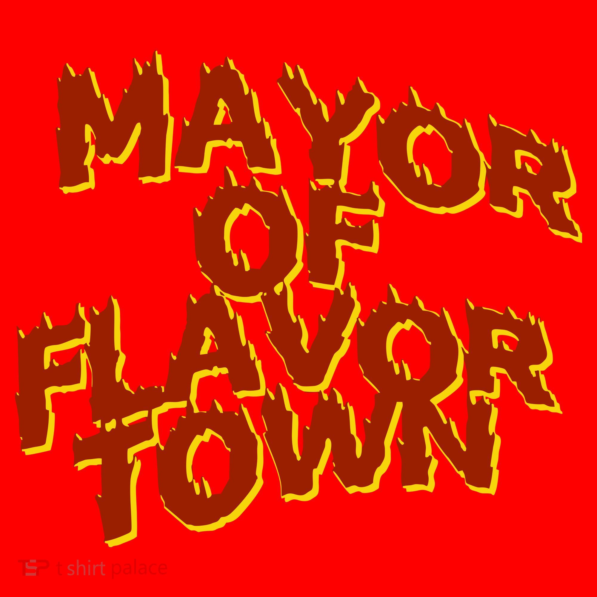 Mayor Of Flavor Town Santa Hat
