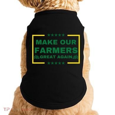 Make Our Farmers Great Again Doggie Tank