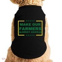 Make Our Farmers Great Again Doggie Tank thumb 0
