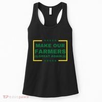 Make Our Farmers Great Again Women's Tank Top thumb 0