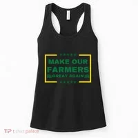 Make Our Farmers Great Again Women's Tank Top thumb 0