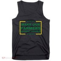 Make Our Farmers Great Again Tank Top thumb 0