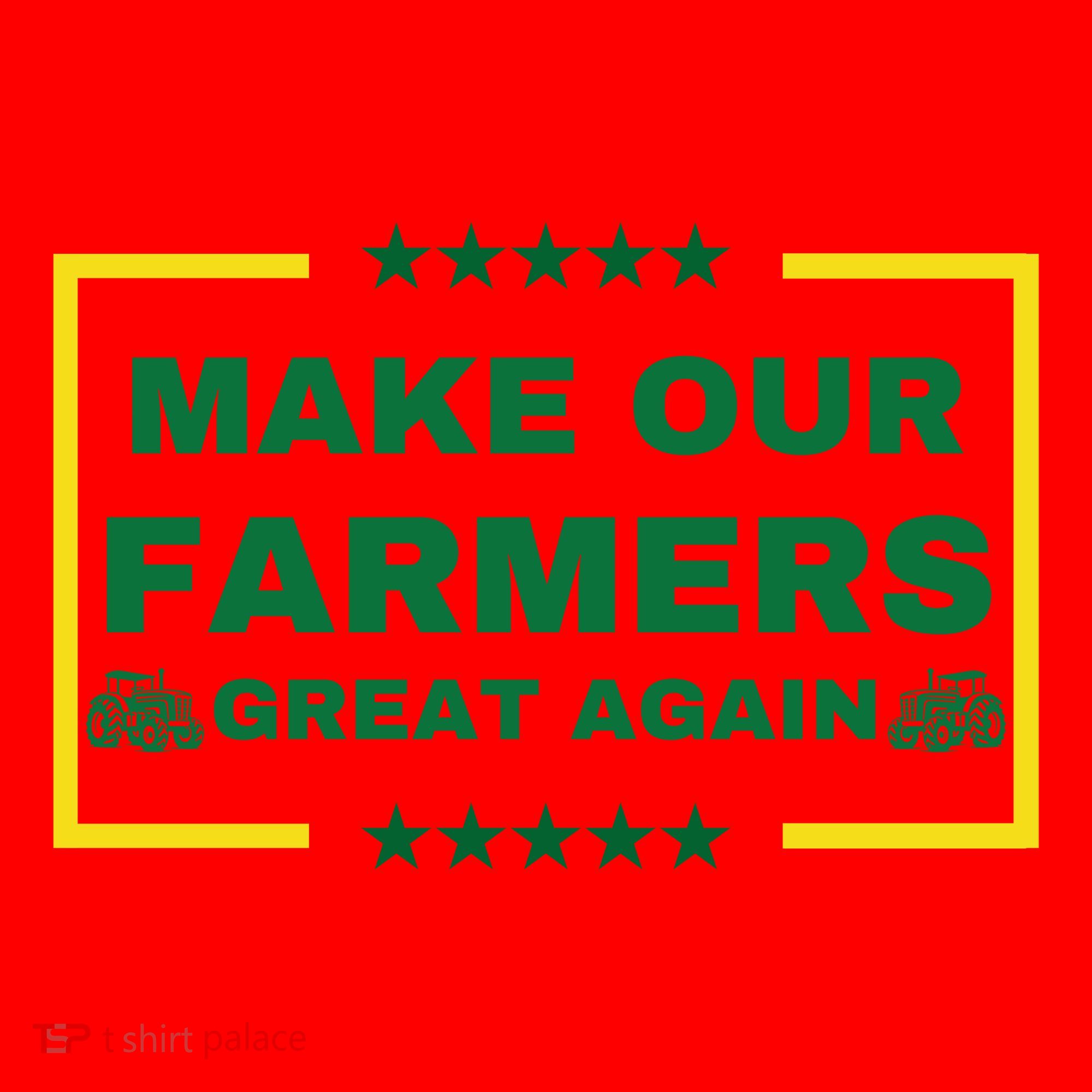 Make Our Farmers Great Again Santa Hat