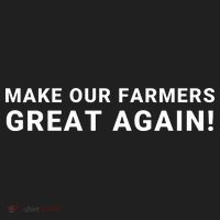 Make Our Farmers Great Again Save America Support Our Local Farmers Farming Golf Towel thumb 3