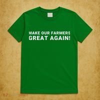 Make Our Farmers Great Again Save America Support Our Local Farmers Farming T-Shirt thumb 5