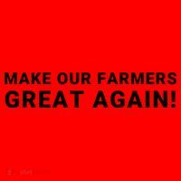 Make Our Farmers Great Again Save America Support Our Local Farmers Farming Santa Hat thumb 1