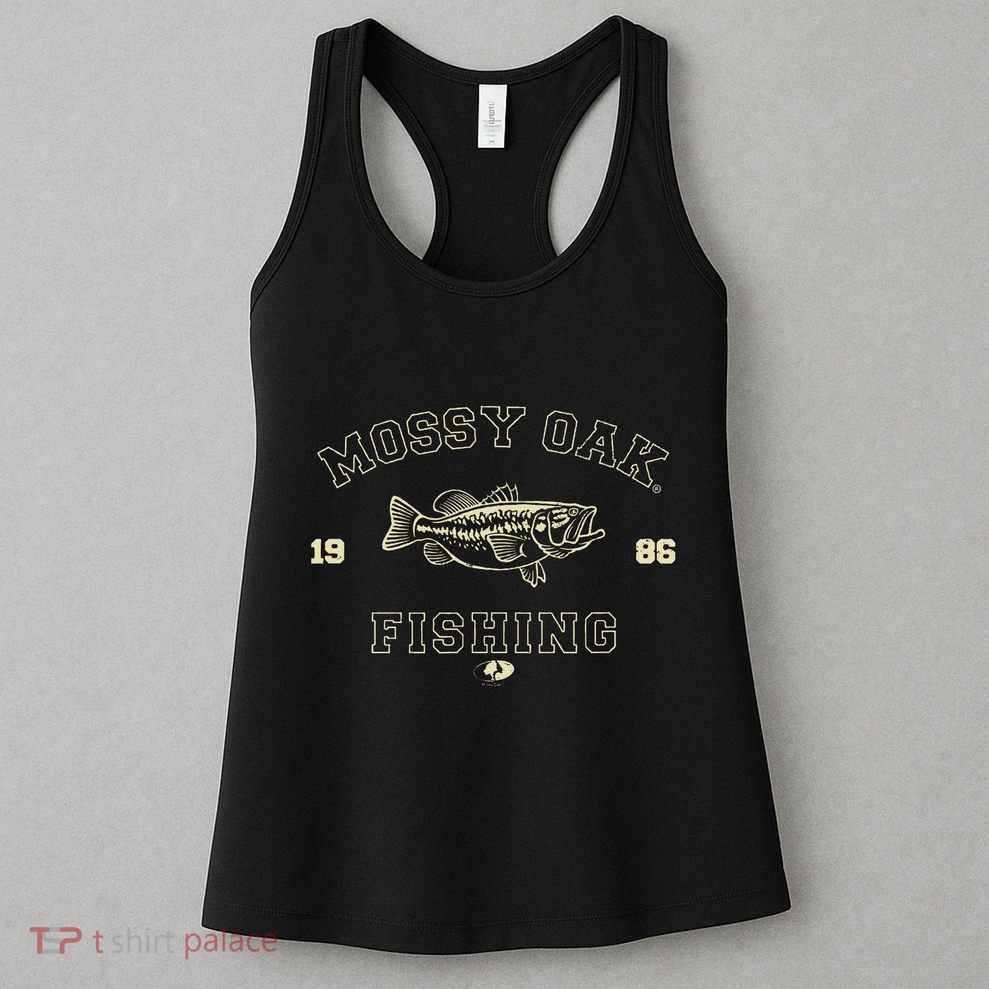 Mossy Oak Fishing 1986 Built For The Bite Fish Women's Tank Top