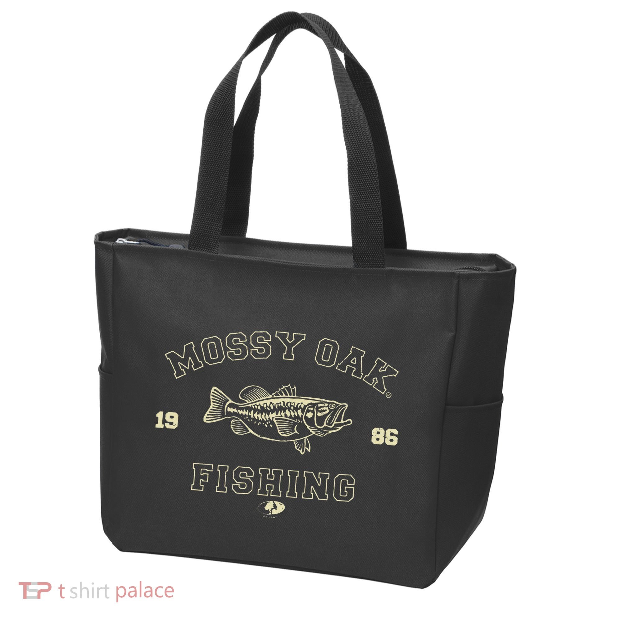 Mossy Oak Fishing 1986 Built For The Bite Fish Tote Bag