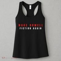 Make Orwell Fiction Again Trump Women's Tank Top thumb 3