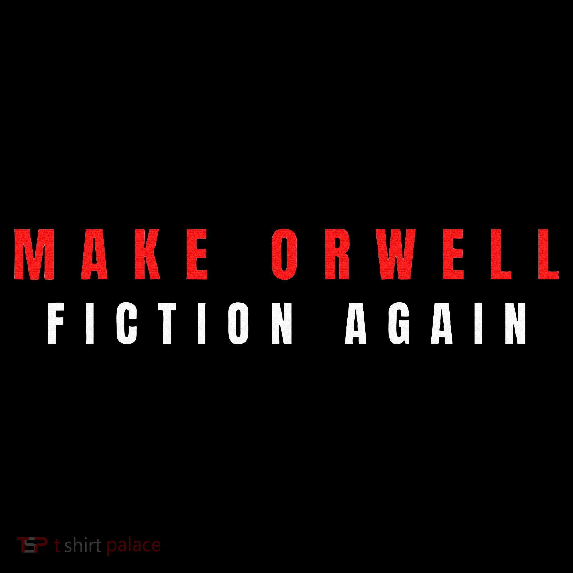 Make Orwell Fiction Again Trump Baby Bodysuit