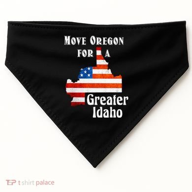 Move Oregon For A Greater Idaho USA-Made Doggie Bandana