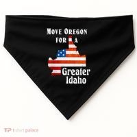 Move Oregon For A Greater Idaho USA-Made Doggie Bandana thumb 0