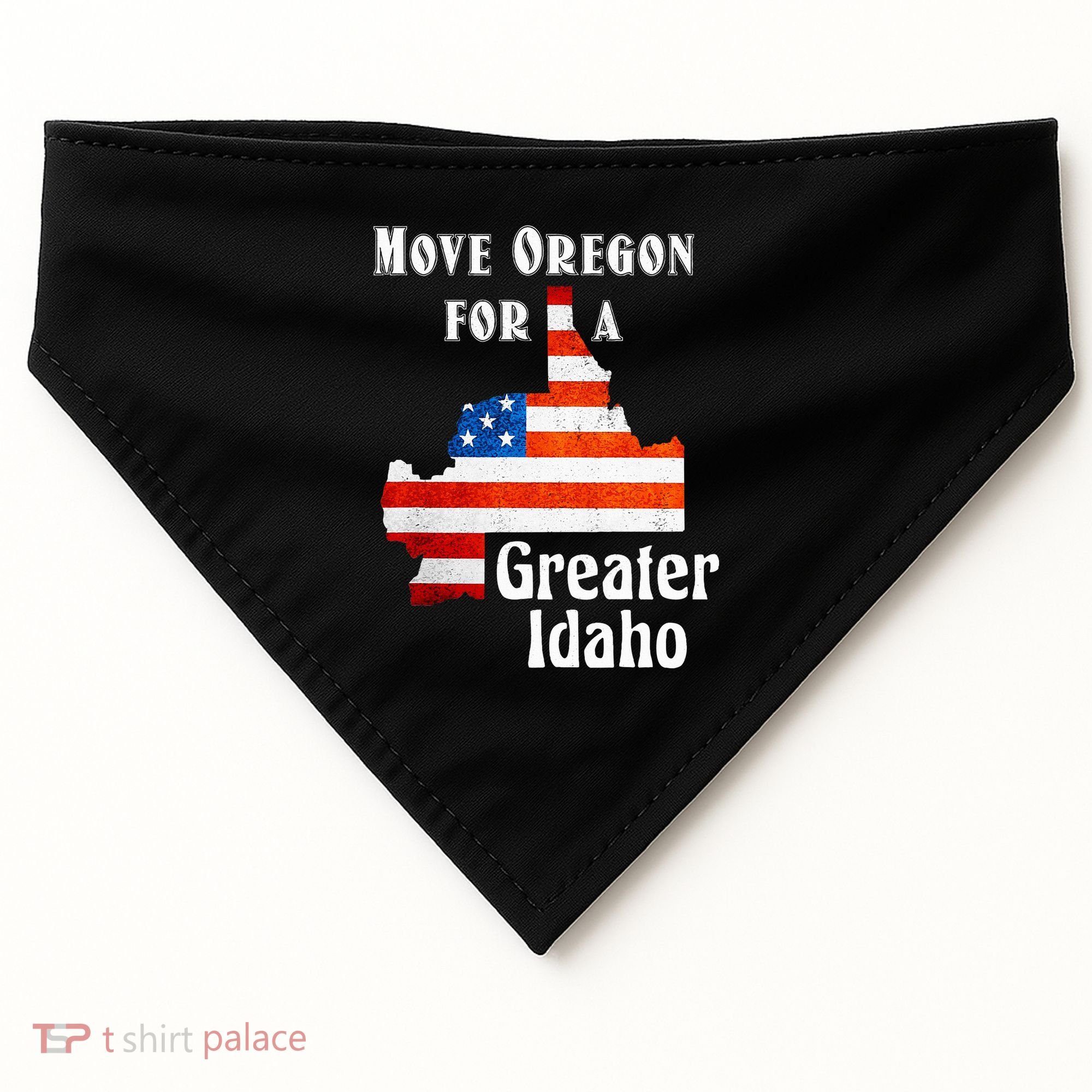 Move Oregon For A Greater Idaho USA-Made Doggie Bandana
