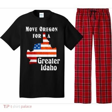 Move Oregon For A Greater Idaho Pajama Set