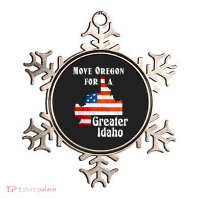 Move Oregon For A Greater Idaho Ornament