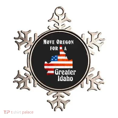 Move Oregon For A Greater Idaho Ornament