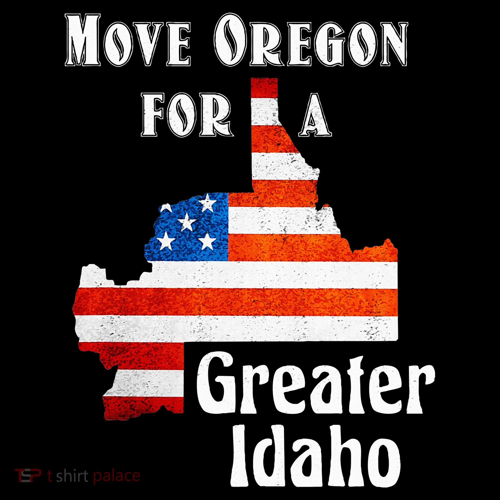 Move Oregon For A Greater Idaho Ornament