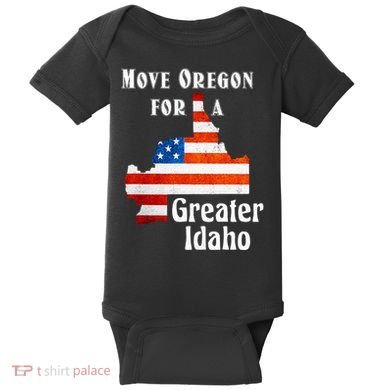 Move Oregon For A Greater Idaho Baby Bodysuit