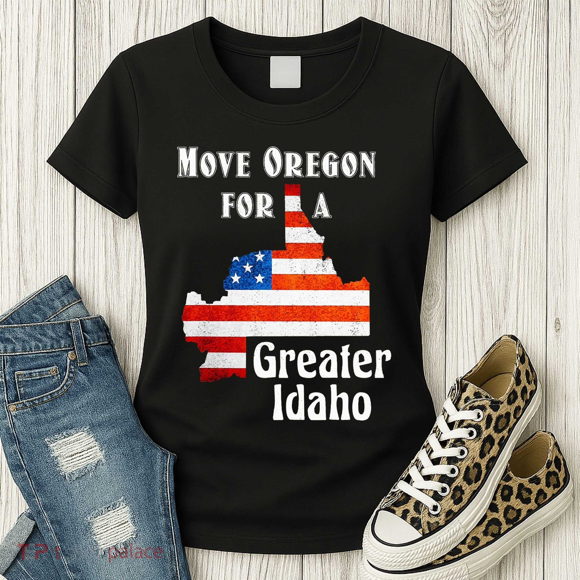 Move Oregon For A Greater Idaho Women's T-Shirt