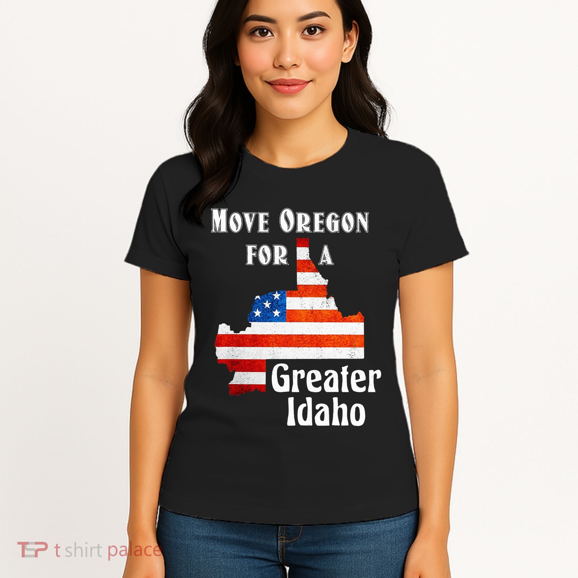 Move Oregon For A Greater Idaho Women's T-Shirt