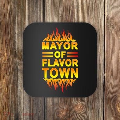 Mayor Of Flavor Town Coaster