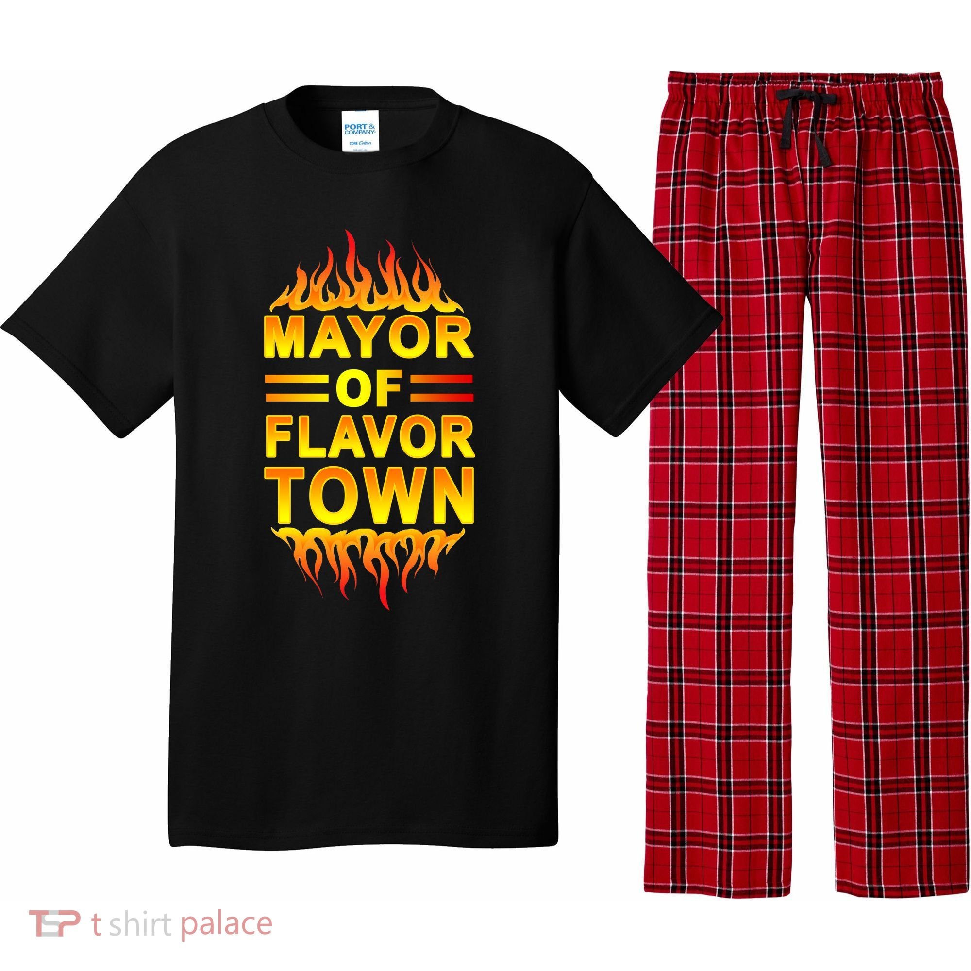 Mayor Of Flavor Town Pajama Set