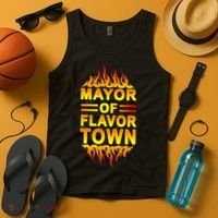 Mayor Of Flavor Town Tank Top thumb 4