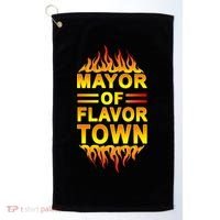 Mayor Of Flavor Town Golf Towel thumb 0